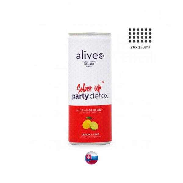 aliveR Party Detox- Sober up 24 x 250ml