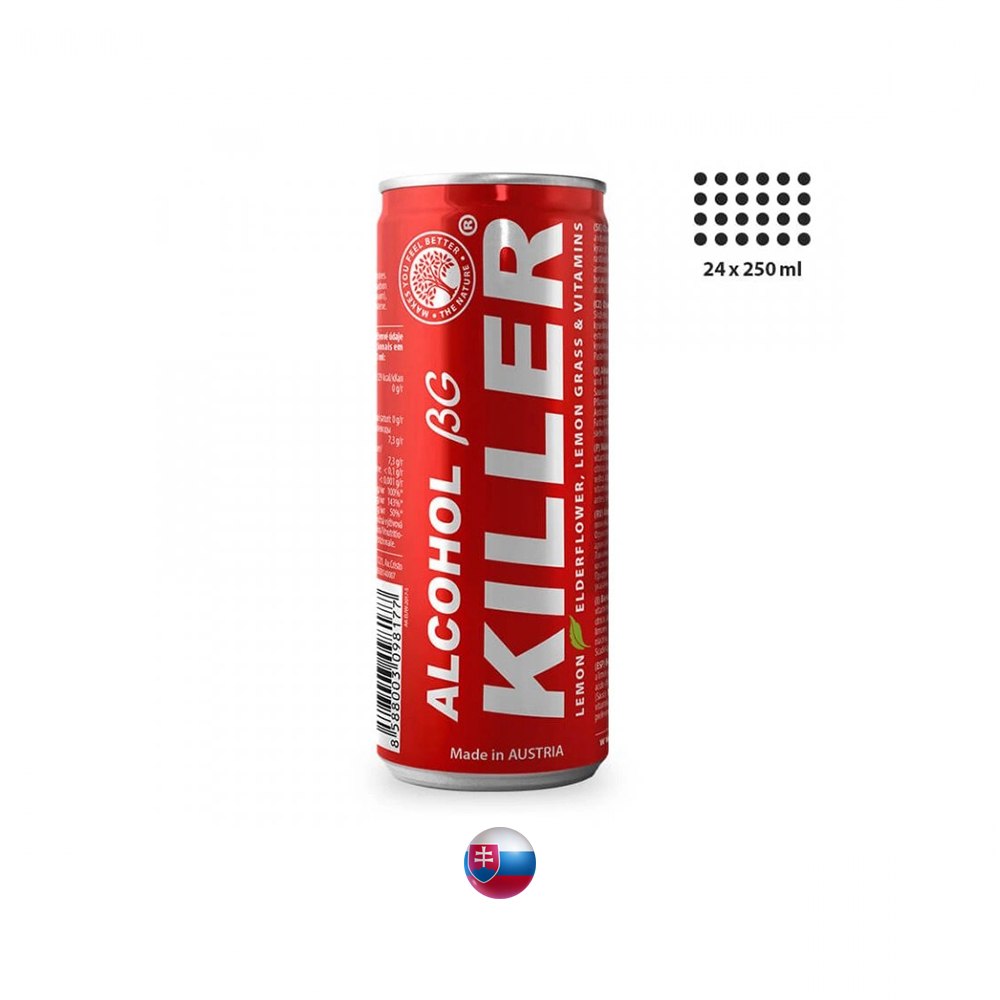 ALCOHOL  βG KILLER®250ml 24x250ml