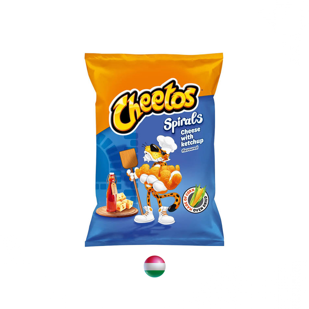 "Cheetos" Spirals Käse mit Ketchup 30g