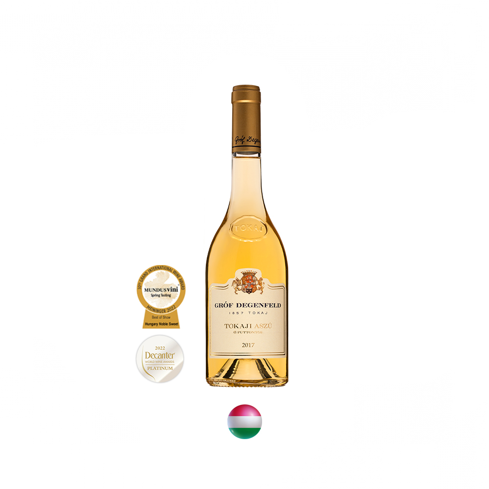 Gróf Degenfeld Tokaji  6 Puttonyos Aszú 2017, PDO