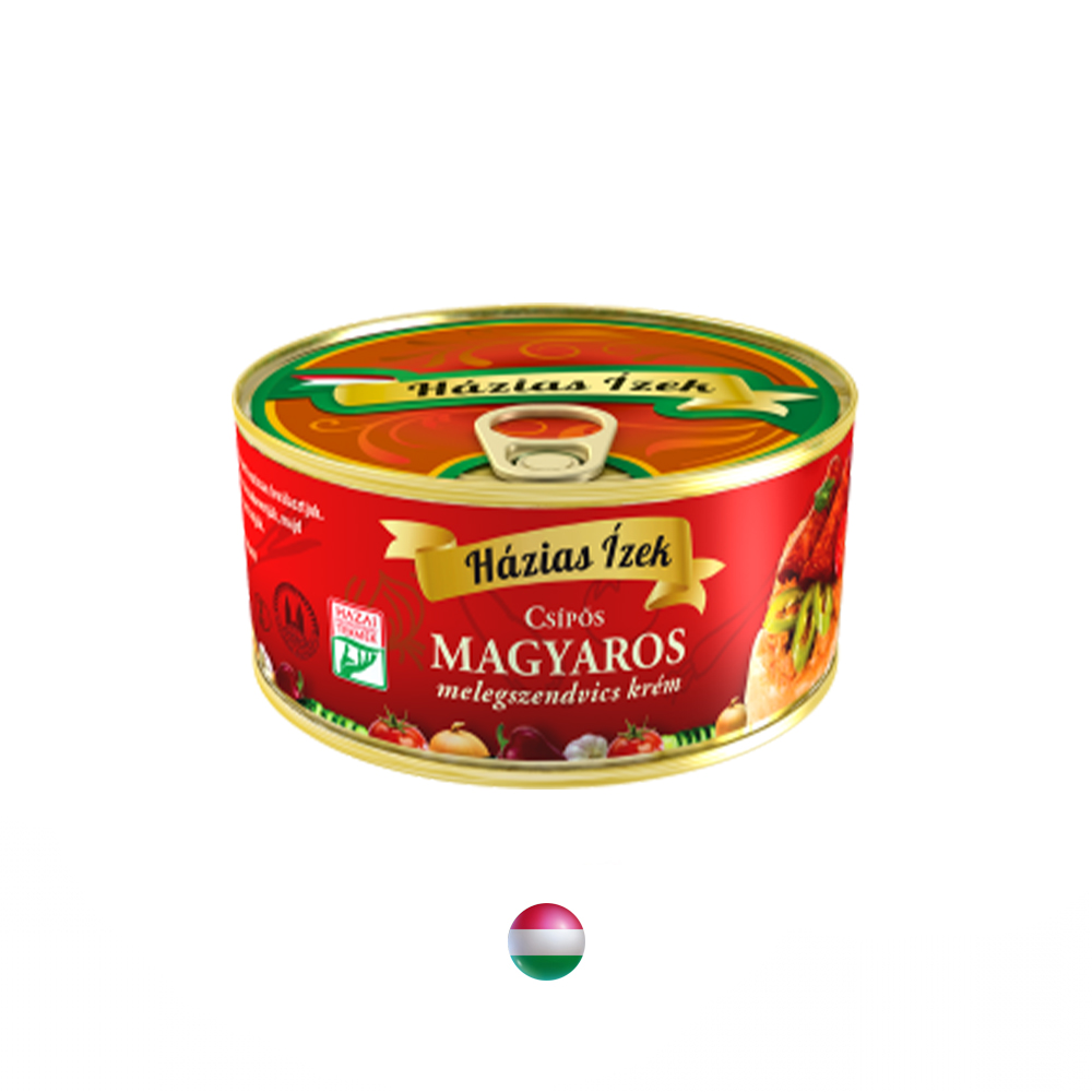 "Házias Ízek" Scharfe ungarische Sandwichcreme 290g