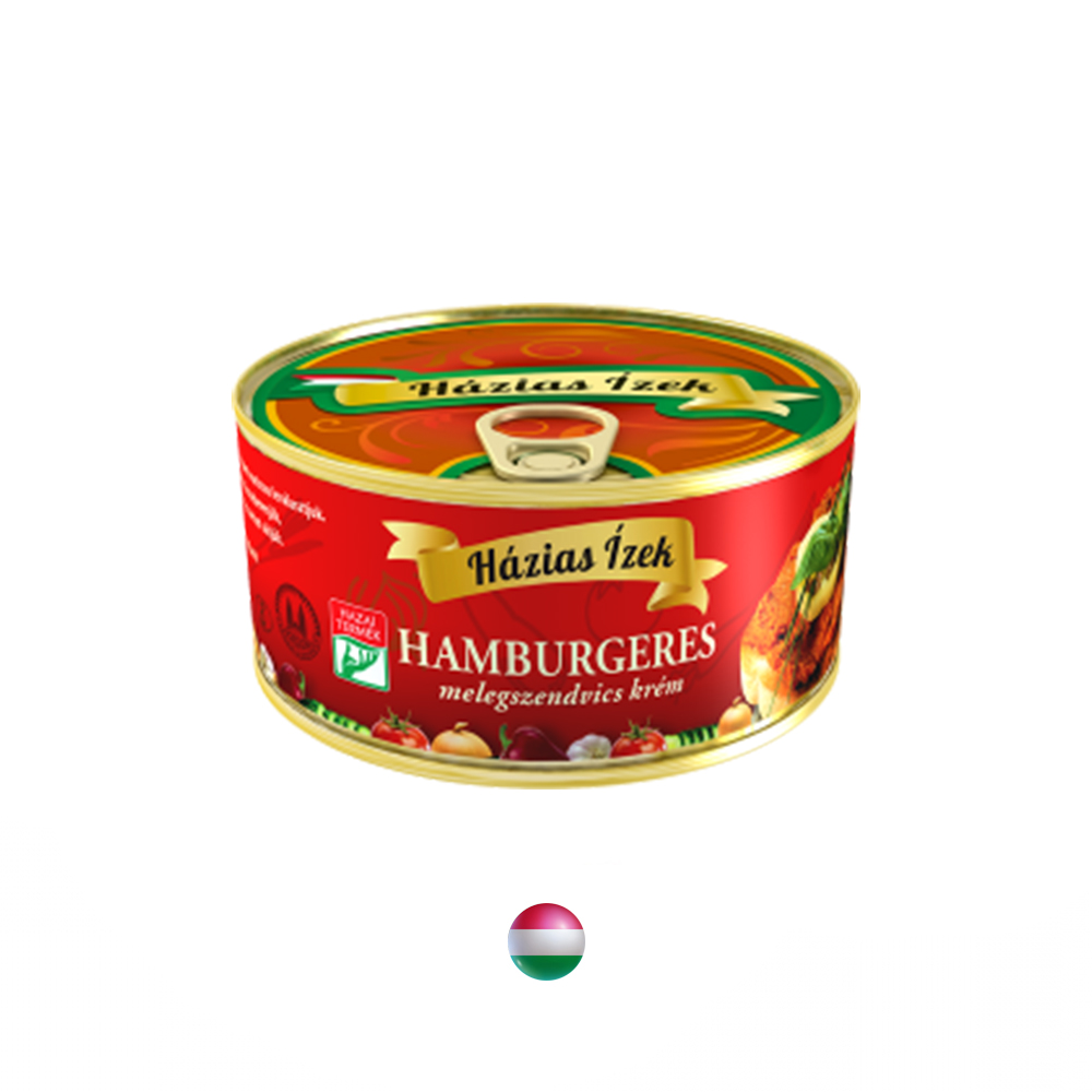 "Házias Ízek" Heiße Hamburger-Sandwichcreme 290g