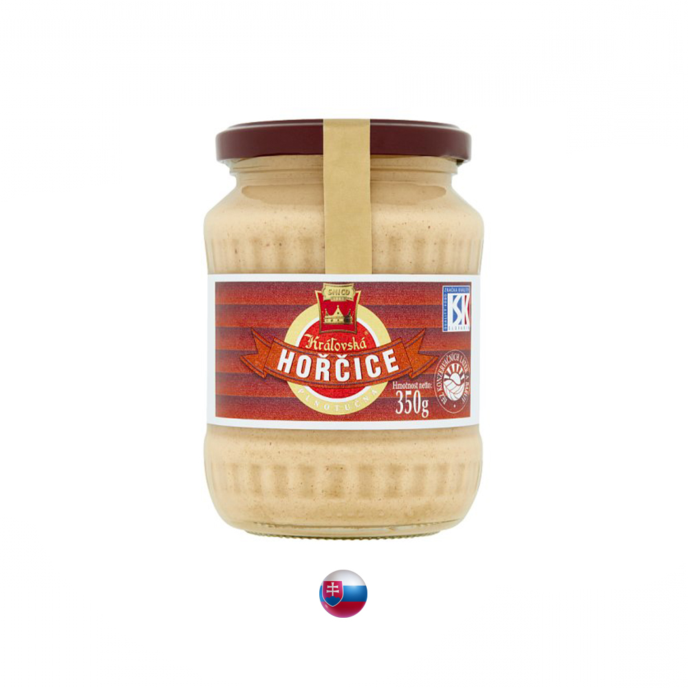 "Snico Královská" cremiger Senf "mild" 350g