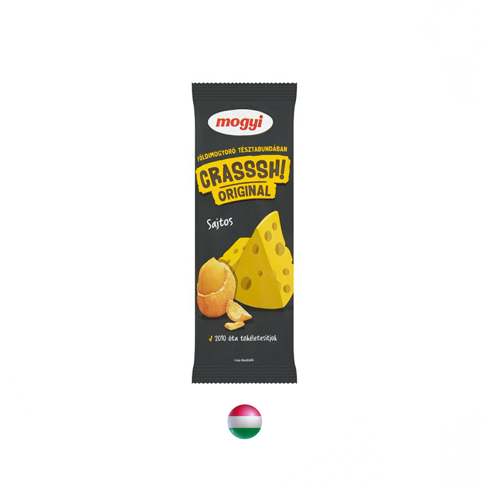 Mogyi Crasssh! Original geröstete Erdnüsse mit knusprigem Käseüberzug