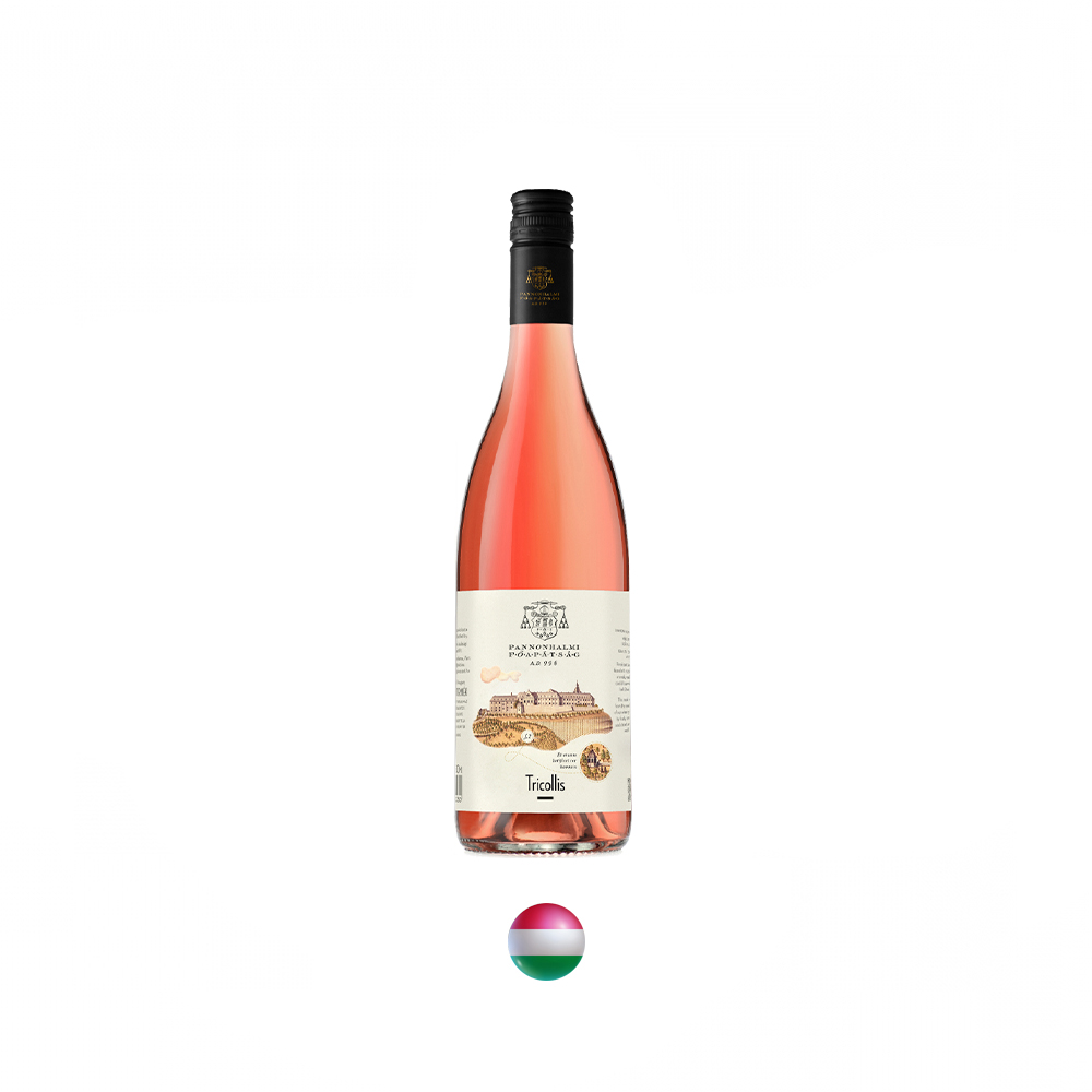 PANNONHALMI Tricollis Rosé 2021 PDO