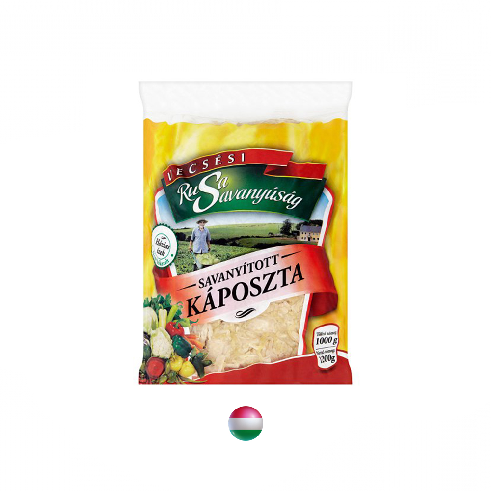 "Vecsési" Sauerkraut - Weisskohl 1000 g