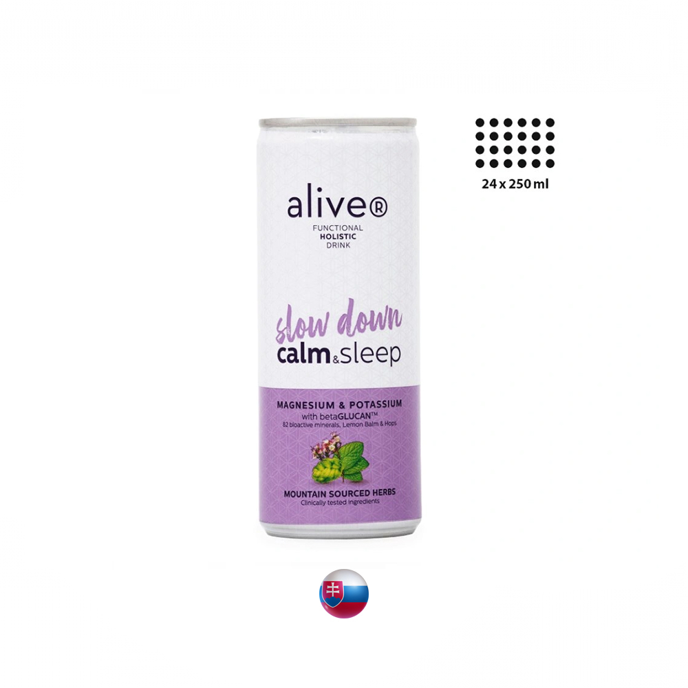aliveR Calm & Sleep 24 x 250ml