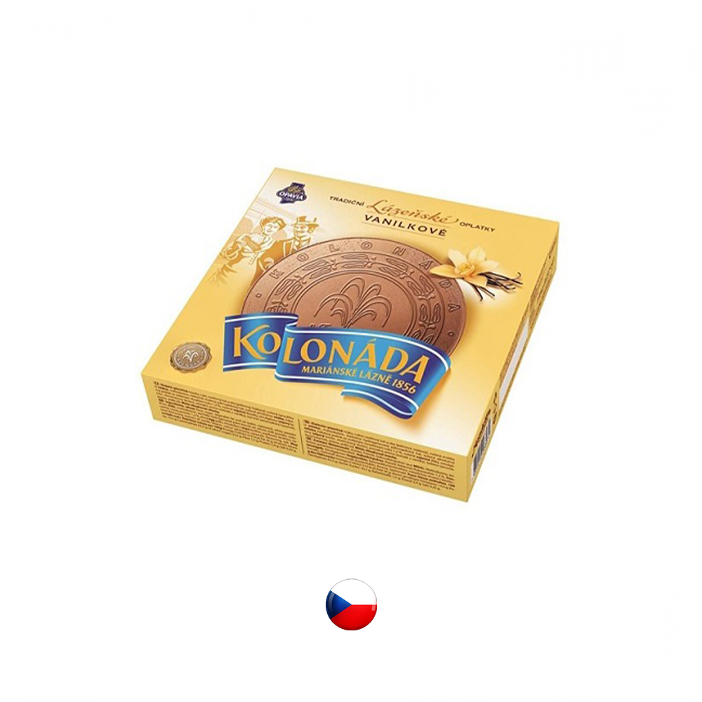 "Opavia" Kolonada Oplatky Kurbad Waffel Haselnuss Vanille